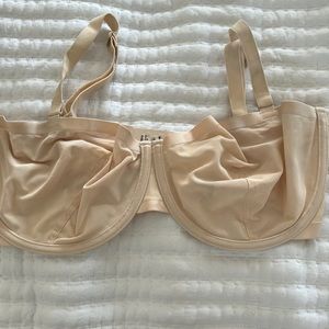 CUUP sheer mesh nude bra